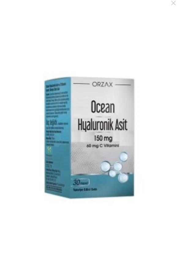 Orzax Ocean Hyaluronik Asit 150 mg 30 Kapsül