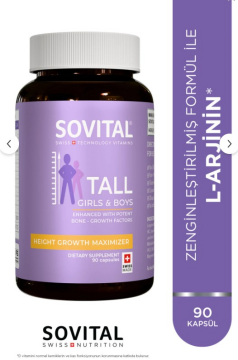 Sovital Tall Girls & Boys 90 Kapsül
