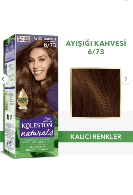 Koleston Naturals Saç Boyası 6/73 Ayışığı Kahvesi