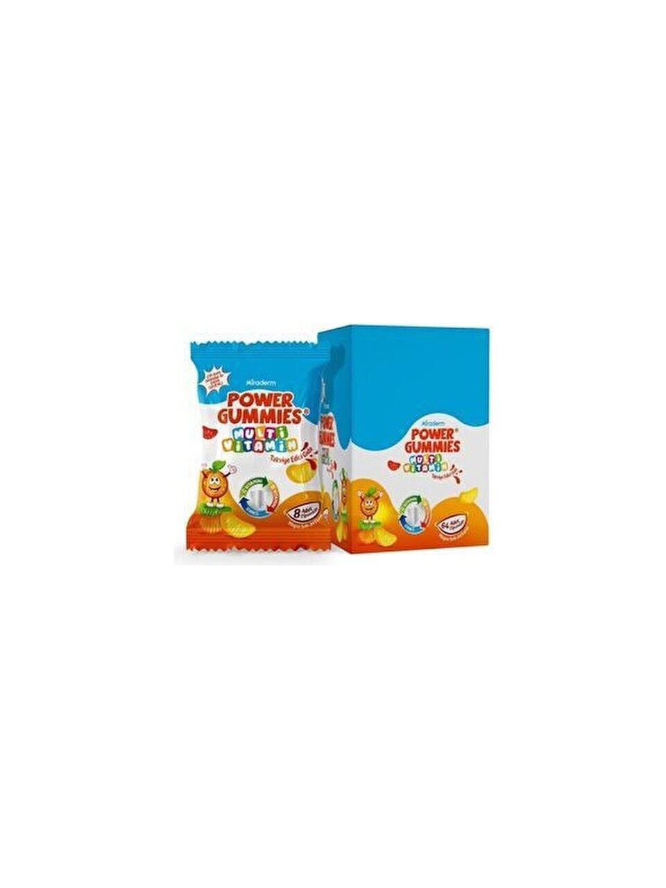 Miraderm Power Gummıes Multi Vitamin Jel