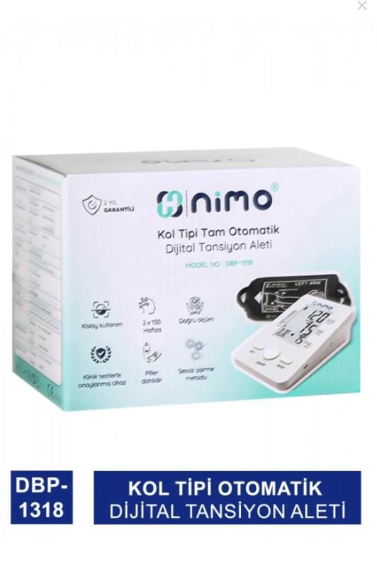 Nimo Kol Tipi Otomatik Dijital Tansiyon Aleti ( DBP-1318 )