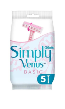 Gillette Venus Basic Tıraş Bıçağı Simply Kullan At 5'li