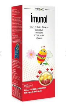 İMUNOL Ocean Ballı Çilek Aromalı 150ml Şurup