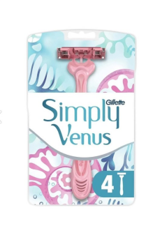 Gillette Venus Simple 3 Basıc  4'lü Poşet