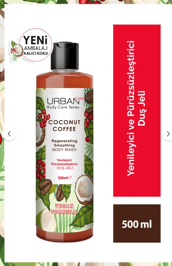 Urban Care Body Care Duş Jeli Coconut Coffee 500 ml