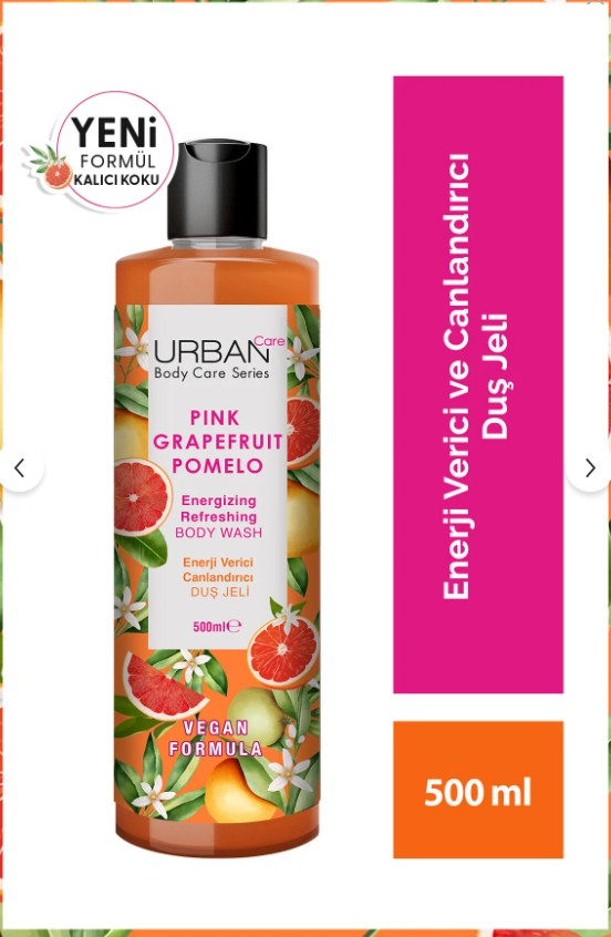Urban Care Duş Jeli Pink Grapefruit Pamelo 500 ml