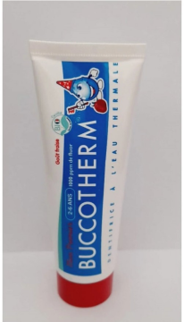 Buccotherm Çilek Aromalı Macun (2-6 Yaş)