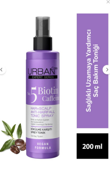 Urban Care Biotin Caffeine Dökülme Karşıtı Tonic 200 Ml