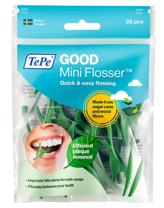 Tepe Diş İpi Mini Flosser Çatallı 1 adet