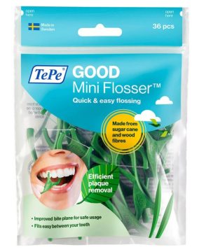Tepe Diş İpi Mini Flosser Çatallı 1 adet