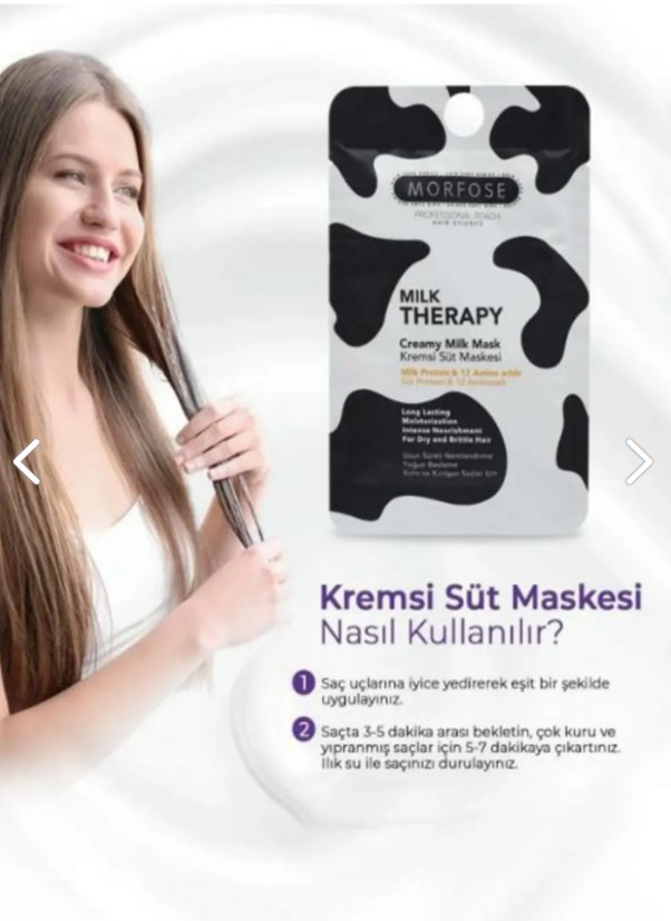 Morfose Milk Therapy Saç Maskesi 25 Ml