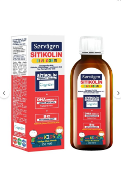 Sorvagen Smart Sıvı Form Stikolin Takviye Edici Gıda 150 ml
