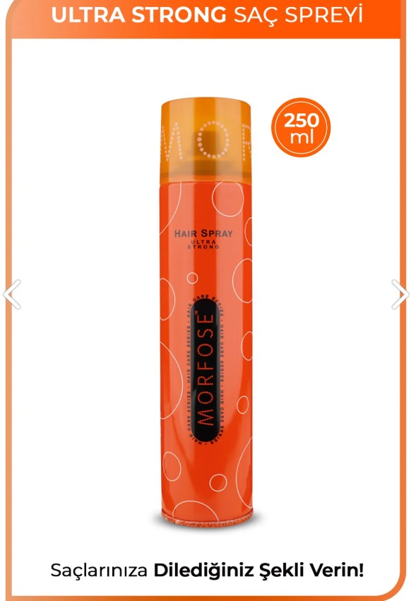 Morfose N.G. Saç Şekillendirici Ultra Strong 250 Ml