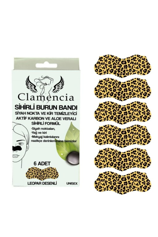 Clamencia Burun Bantı Leopar 6'Lı