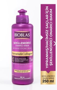 Bioblas Krem 250 Ml Kolajen Keratin Şekillendirici