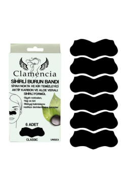 Clamencia Burun Bantı Klasik 6'Lı