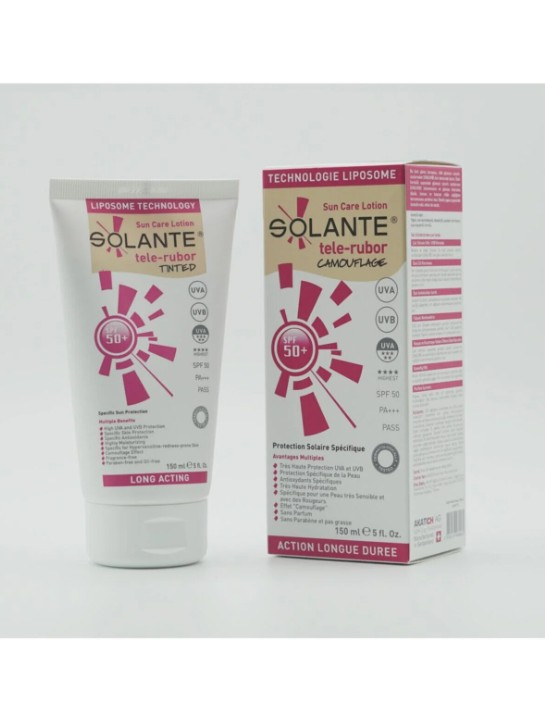 Solante Telerubor Tinted SPF 50+ Losyon 150 ml