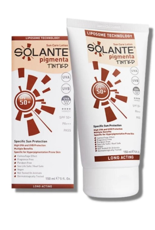 Solante Pigmenta Tinted Lotion SPF 50+ 150 ml