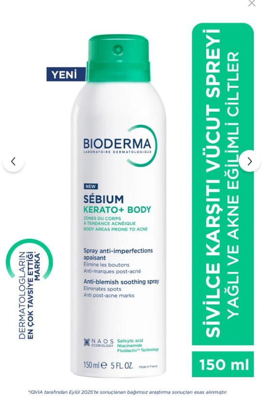 Bioderma Sebium Kerato Body 150 ml