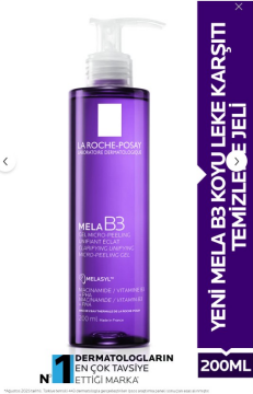 La Roche Posay Mela B3 Koyu Leke Karşıtı Temizleme Jeli 200 ml