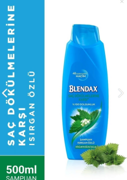 Blendax Şampuan 500 Ml Isırgan Özlü Yeni
