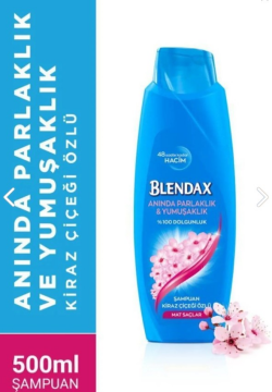 Blendax Şampuan 500 Ml Kiraz Çiçeği Yeni
