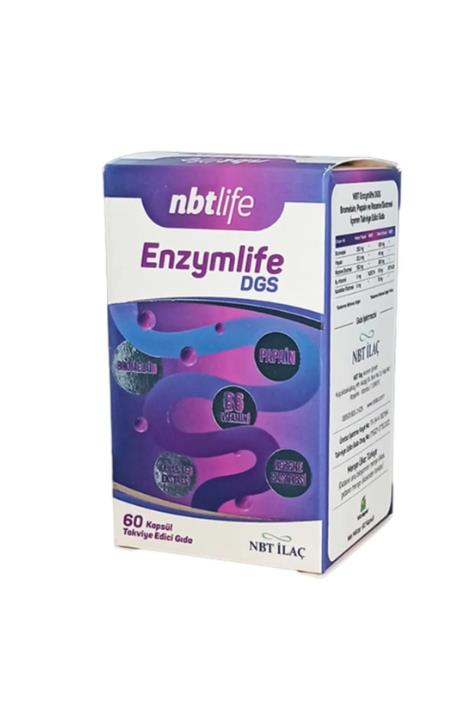 Nbt Life Enzymlife DGS Takviye Edici Gıda 60 Kapsül