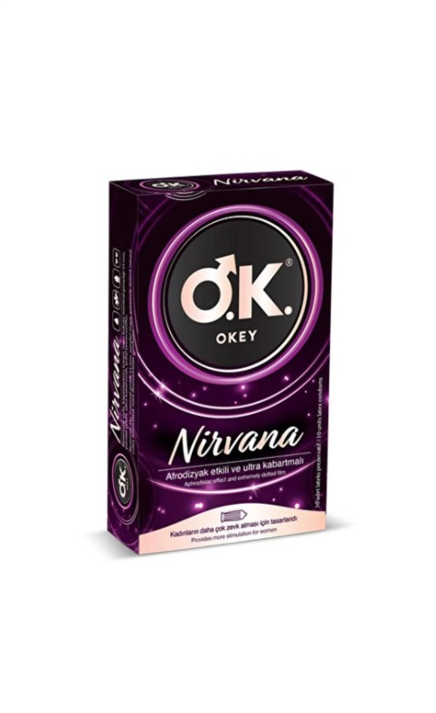 Okey Nirvana 10 Adet Prezervatif