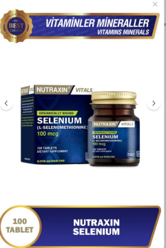 Nutraxin Selenium 100 Tablet
