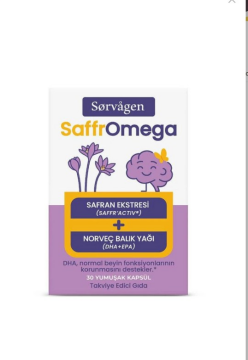 Sorvagen SaffrOmega 30 Yumuşak Kapsül