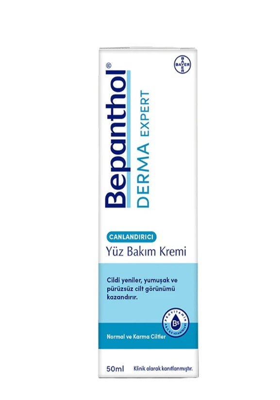 Bepanthol Derma Expert Canlandırıcı Yüz Bakım Kremi 50 ml