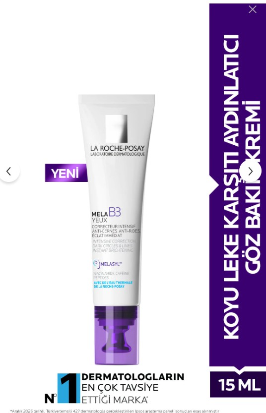 La Roche Posay Yeni Mela B3 Koyu Leke Karşıtı Göz Kremi 15ml