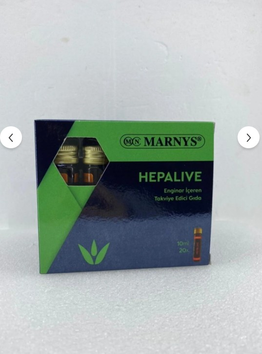 Marnys Hepalive Enginar 20 Flakon X 10 Ml