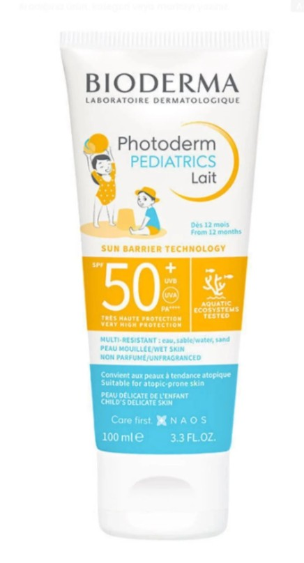 Bioderma Photoderm Pediatrics Lait SPF50+ 100 ml