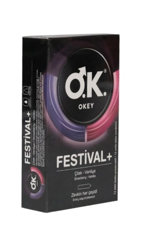 Okey Prezervatif Festival 12 li