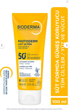 Bioderma Photoderm Lait Ultra SPF50+ 100 m