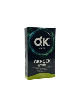 Okey Prezervatif 10 lu Gerçek Uyum