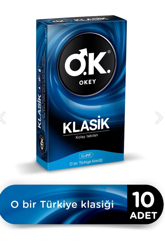Okey Prezervatif 10 lu Klasik