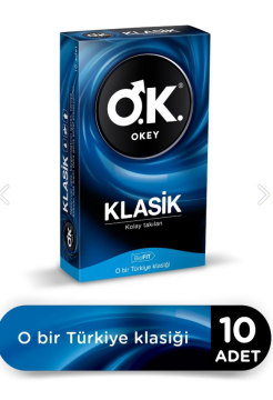 Okey Prezervatif 10 lu Klasik
