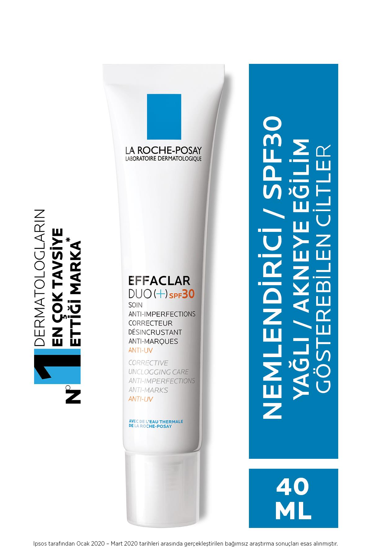 La Roche Posay Effaclar Duo+ Spf30 - Yağlı Ciltler İçin Krem 40 Ml