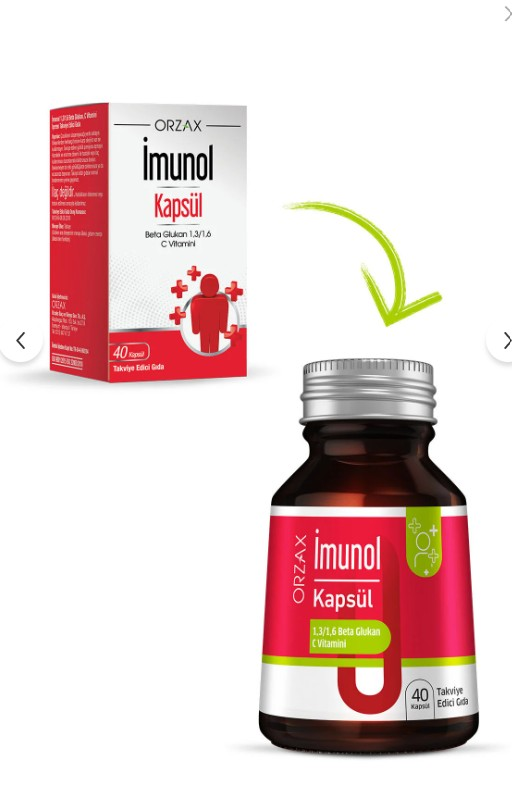 Orzax İmunol Complex Bağışıklık Güçlendirici 30 Kapsül