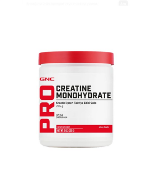 GNC Pro Creatine Monohydrate Takviye Edici Gıda 255 gr
