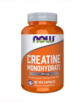 Now Creatine Monohydrate Kreatin İçeren 750 Mg 120 Kapsül
