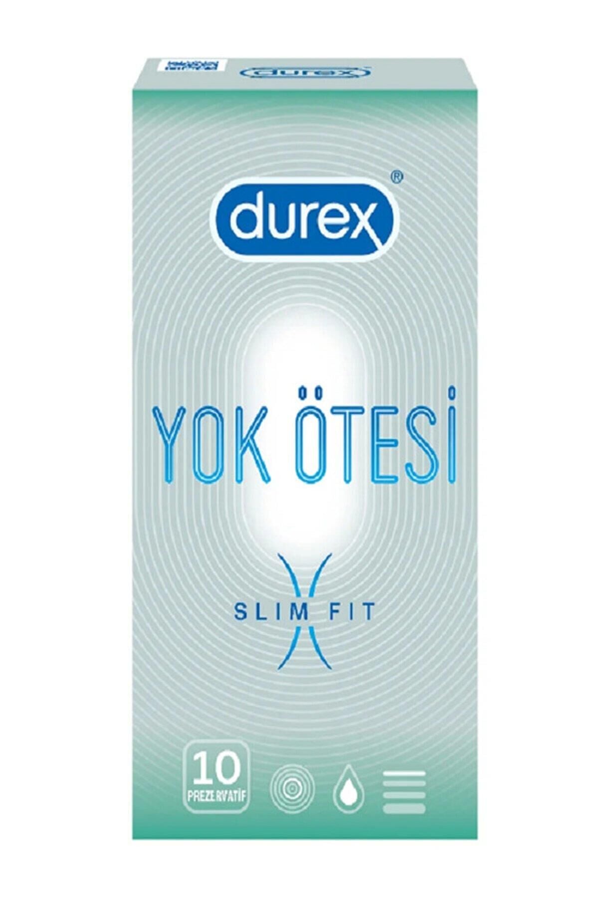 Durex Yok Ötesi Slim Fit Prezervatif 10 Adet