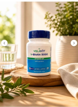 Velavit V- Biotin 5000 Mg 60 Tablet
