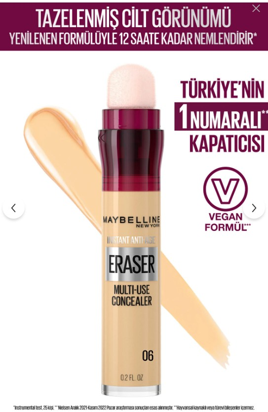 Maybelline New York Instant Anti Age Eraser 06 Neutralizer
