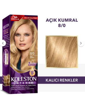 Koleston Intense 8-0 Açık Kumral