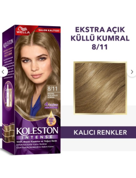 Koleston Intense 8-11 Ekstra Açık Küllü Kumral