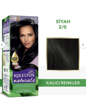 Koleston Naturals 2-0 Siyah