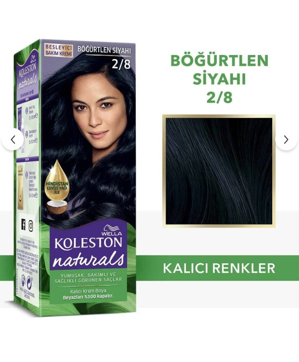 Koleston Naturals 2-8 Böğürtlen Siyahi